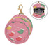 YETTASBIN Christmas Socks Portable Pacifier Holder Case with Metal Hook Buckle & Zipper for Diaper Bag and Stroller