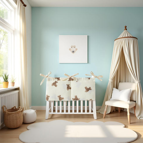Yxinjy Bedside Hanging Bags Milk Bottle Bib-Storage Crib Organizer Baby Nappy-Dormitory Bed-Bunk Organizing Bag Nappy