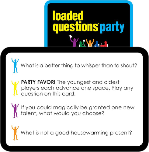 Loaded Questions Party Game - Fun Questions and Personal Answers for 4-8 Players