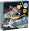 Out of This World 500 Piece Puzzle from Galison – Galactic Collage of Space, 19" x 19", Fun Family Challenge