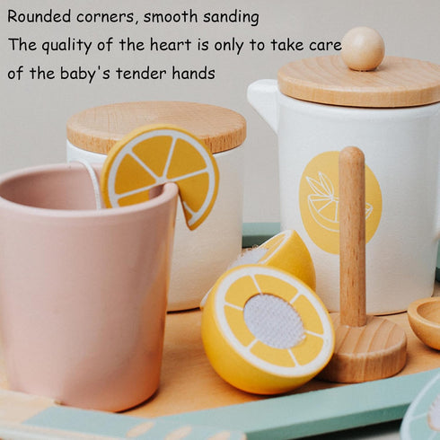 Set Set Sets 3-5 Lemonade Stand for Kids Tea Pretend Play Toys Tea Party Lemonade Stand Supplies No Assembly Required