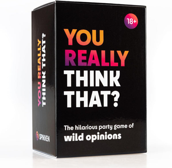 SPIKKEN The Hilarious Party Game That Exposes What Everyone Really Thinks Funny Adult