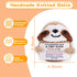 Rewoalzx Mini Positive Sloth Crochet Animals, Emotional Inspirational Support Birthday Gifts for Women Men, Positive