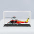 Clear Acrylic Display Case - Self-assembly Box with Black Base for Action Figures and Collectibles