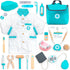 UMU Wooden Doctor Kit for Kids Doctor & Dentist Play Set for