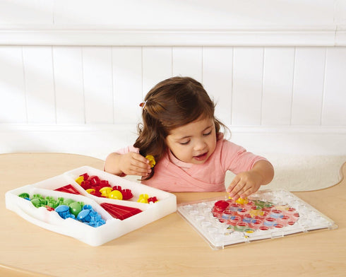 Quercetti Fantacolor Junior Mosaic Pegboard Set