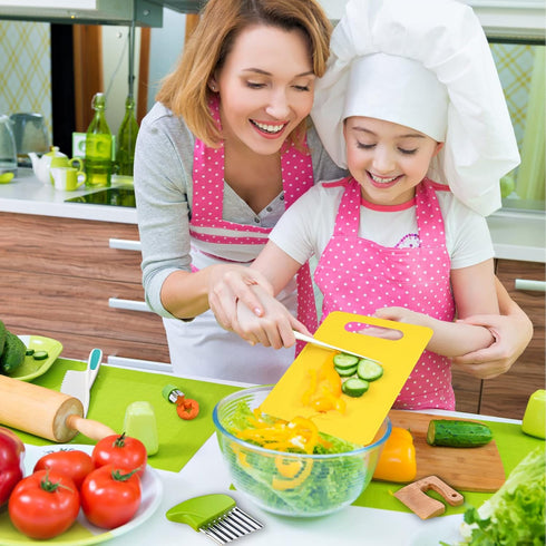 Montessori Kitchen Tools: 13Pcs Toddler Knife Set for Real Cooking, Birthday Gift