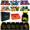 6 Sets Double-Color Polyhedral Dice for DND, RPG, MTG & Table Games - 7pcs Set with 6 Drawstring Bags & PU Leather Dice