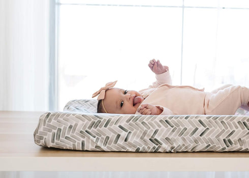 Copper Pearl Premium Knit Changing Pad Cover, Soft and Universal Fit for All Standard Diaper Changing Pads