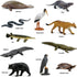 11 Set 3+ Safari Ltd. Everglades TOOB - Mini Figurines: Manatee, Alligator, Turtle & More - Educational Toy for Boys