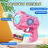 Eaglestone Bubble Guns for Toddlers, 2 Packs LED Light Automatic Bubble Machine Gun, Summer Outdoor Birthday Gift