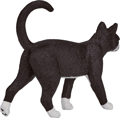 Farmland MOJO - Tuxedo Cat Pet Farm | Hand-Painted Toy Figure | Collection | True to Life & Highly Detailed | Designed