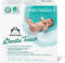 Mama Bear Gentle Touch Diapers, Hypoallergenic, Size 1, 196 Count (4 Packs of 49) - Amazon Brand, White