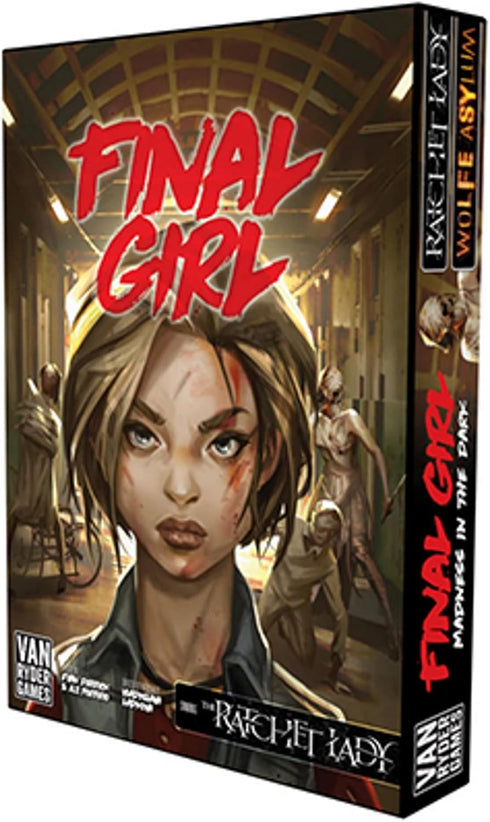Final Girl: Wave 2: Madness in The Dark – Board Game by Van Ryder Games, Core Box Required, 1 Player