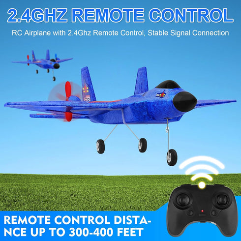 Beffkkip Su27 2.4Ghz RC Plane, Remote Control Airplane, Ultra Long Endurance Raptor RC Fighter Jet Toy Airplanes