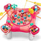 WATUDOU Magnetic Fishing Game for Kids Toddlers 3-5, 70 pcs Fishing Toys for