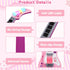 3 4 5 M SANMERSEN Kids Electric Toy Music Pink Guitars for Girl, with Strap for Kid, Toddler Musical Instrument Toys