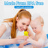 b&h Duck Baby Bath Thermometer, Toddlers Bath Temperature Thermometer Safety Floating Toy, Bathtub Thermometer, at Fahrenheit and Celsius Degree by B&H