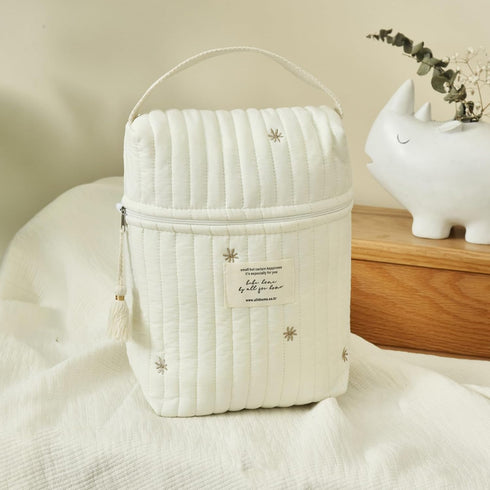 Diaper Bag Organizing Pouches, Multifunction Maternity Bag Mini Diaper Bag Diaper Bag Tote Quilted Cotton Cute Diaper