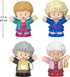 Little People Collector The Golden Girls TV Show Special Edition Set, 4 Figures in Display Package