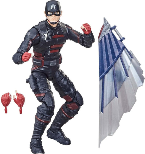Marvel Legends Series 6-Inch Action Figure Toy U.S. Agent with 2 Accessories, for Kids Ages 4 and Up