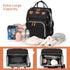 JKJRJJ Backpack Backpack, Diaper Bag with Changing Station, Large Diaper Bag For Boys And Girls, Multifunctional