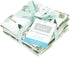 12Pk, Hudson Baby Unisex Baby Flannel Washcloths, Eucalyptus One Size