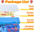 ZOZOPLAY Puzzle,490Pcs 6 3+ Kids Mosaic Building Blocks,Educational Kit with Assembly Drawing,STEM Toys for Year