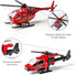 14 Pack Die-cast Fire Truck Vehicles Sets, 6 Pack Alloy Metal Fire Engine Models and 8 Pack Firefighter Playset