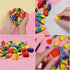 Mini Novelty Cute Fun Food Pencil Erasers for School Classroom Rewards and Party Favors (Fruit & Vegetable)