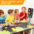 1 28.3 Inch 2 1 4 Hiboom Piece Traffic Light Toy in Simulation Safety Traffic Indicator Crosswalk Signal with Lights