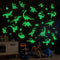 Glow in The Dark Dinosaur Wall Decals, Luminous Removable Stickers for Boys Bedroom Decoration, Kids Birthday Gift