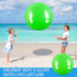 Jenaai 4 Pcs 30 Inch Big Bounce Ball, Large Rubber Kickball, Giant Inflatable Hopping Ball for Outdoor Activity