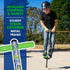 Flybar Jolt Pogo Stick for Kids - For Ages 6+, 40 to 80 Pounds, Perfect for Beginners, Outdoor Toys for Boys & Girls