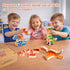 3-6 INIFEIDALA Magnetic Wooden Dinosaur Building Blocks, Take Apart STEM Montessori Educational Toy, Fine Motor Skills
