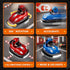2-Player 2-5 Set 360 Battle rc Car Toddler Boys Labour Day Toy | Cartoon Remote Control Bumper Cars with Light & Sound