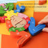 LovesTown Rabbit Wooden Puzzles, 26PCS Alphabet and Number Building Blocks Jigsaw Puzzle for Kids Preschool