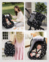 2 Summer Car Seat Cover Baby Boy, Infant Car Seat Canopy Outdoor, Layers with Mesh and Sun Shade Window for Winter
