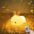 YOTOZU Cute Bunny Night Light - USB Rechargeable Night Light with Touch Sensor and Remote Control for Kids