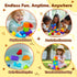 Set, 3-5 Toddlers(20pcs) Pairez Toys Multi-Shape Magnetic Blocks, Large Stacking & Building Blocks Preschool