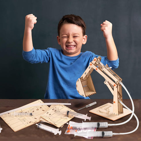 STEM Science Kits for Kids Ages 8-12, Wood Crafts Building Kits for Boys 6-8, Science Experiment Projects, Wooden