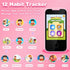 Kids Cell Phone Toys for 3-6 Year Olds Girls, Touchscreen with Dual Camera, MP3 Player, Games, Learning Toy Gifts