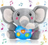 Plush Musical Baby Toys - Cute Elephant Stuffed Animal for 3-12 Months Boys & Girls, Infant Baby Toy