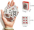 Mini Playing Cards - 10 Set Poker Cards with Gift Box, Miniature Poker Set for Travel Game, Great Novelty Gift