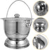 Commodes ORFOFE Stainless Steel Urinal Cup for Toddlers Adults Portable Potty for Travel Bedside
