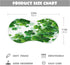 YETTASBIN St. Patrick's Day Clover Muslin Baby Burp Cloth, Super Soft Absorbent Cotton Burp Rag Baby Bibs Feeding Cloth
