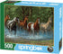 500 Summer Large/18 23.5" Springbok Piece Jigsaw Puzzle Creek Multi, x