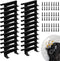 24PCS Wall Mount for Lego Speed Champions Sets - Wall Bracket with Base for Pilot, Black