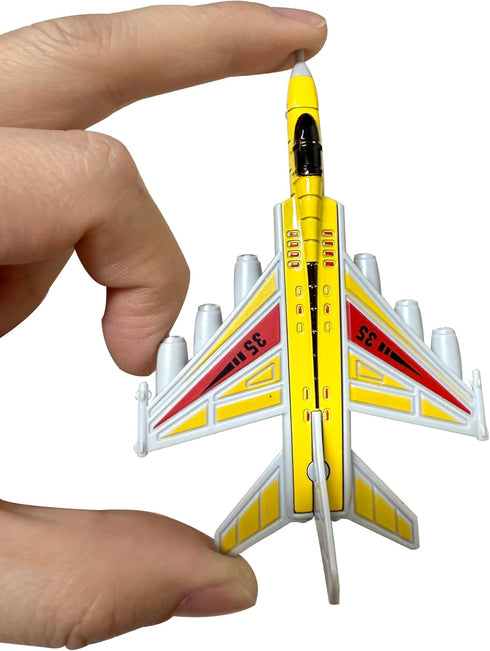 Generic 12-Pack Set Plane Toys Airplane Toys Mini Fighter Jets for Kids, Small Military Glide Planes, Party Favors