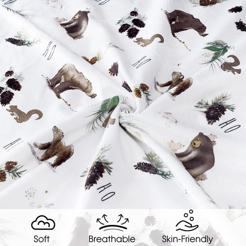 david's kids Minky Baby Blanket for Boys Girls, Soft Lightweight Micro Fleece Receiving Blanket with Double Layer, 30 x